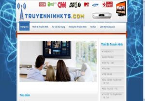 Thiết kế website truyên hình bằng wordpress