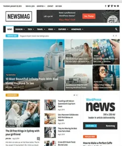 Bán Theme Newsmag WordPress – Full Demo, Cài Đặt Nhanh
