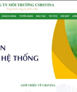 Mẫu website tư vấn hệ thống quản lý chất lượng chuẩn SEO