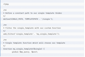 huong dan tao single post template