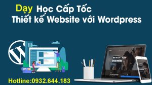 Khóa học thiết kế website bằng WordPress