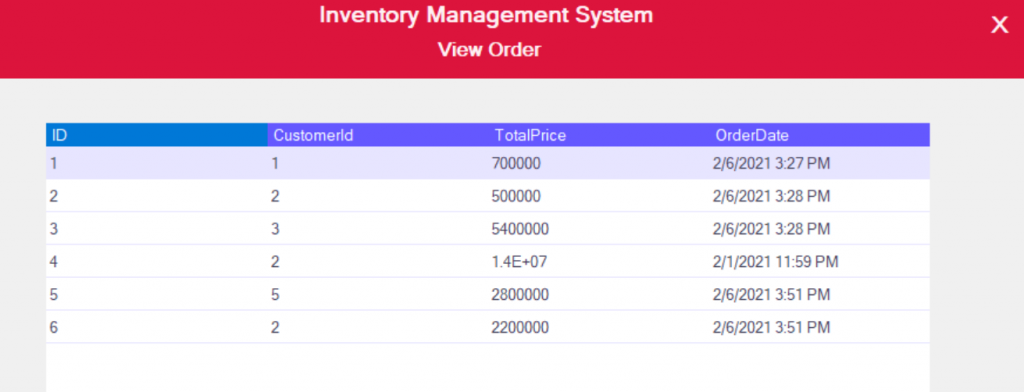 Share souce code Inventory Shop simple winform C# đơn giản dễ hiểu