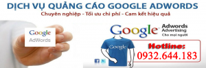 Dịch vụ quảng cáo google adwords