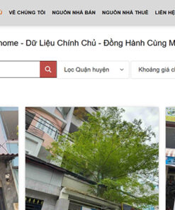 Mẫu website bds sw055
