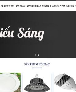 Website dịch vụ thiết bị chiếu sáng LPB