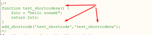 Hướng dẫn tạo shortcode đơn giản