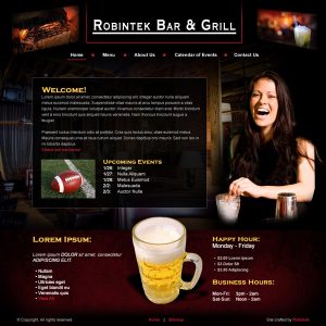 Thiết kế webstie quán bar clucb giá rẻ
