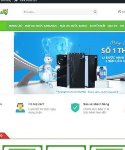 Website máy lọc nước Sw02