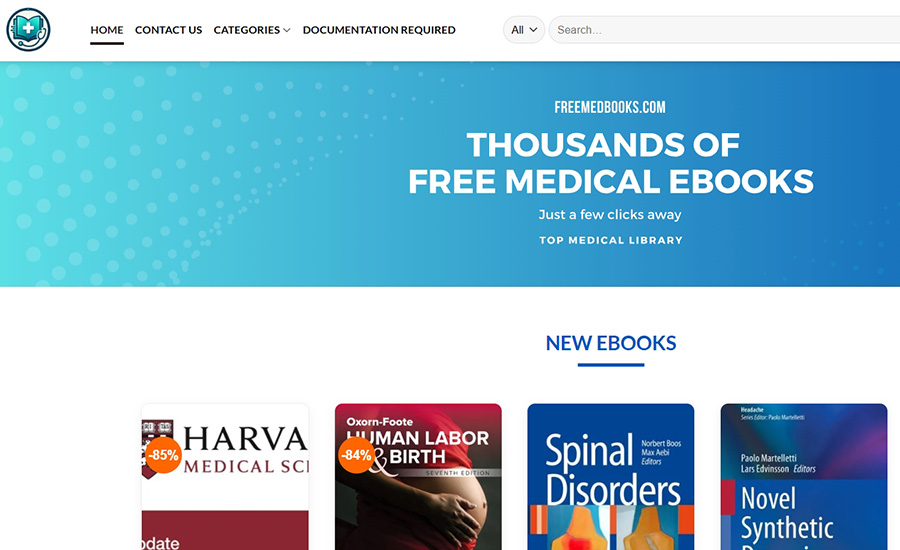 Mẫu website bán sách ebook online sw05
