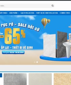 Mẫu website bán vật liệu xây dựng sw02