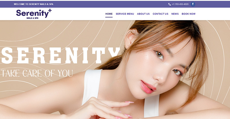 Mẫu website spa 054