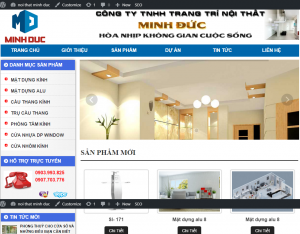 thiet ke website trang tri noi that
