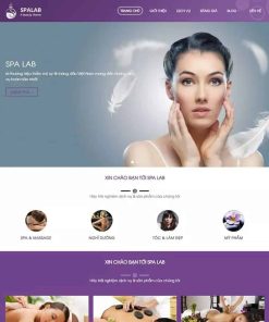 Mẫu websie SPALAP sw022