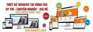 Thiết kế website vũng tàu chuyên nghiệp uy tín