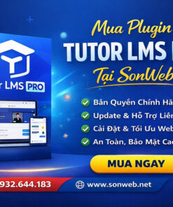 Mua Plugin Tutor LMS Pro