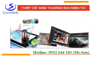 thiet ke website thuong mai dien tu
