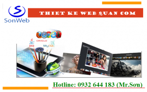 thiet ke website quan com
